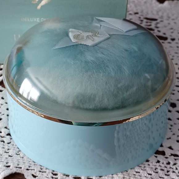 Vintage Helena Rubenstein Heaven Sent Powder Compact, Puff, Original Box - Picture 3 of 14